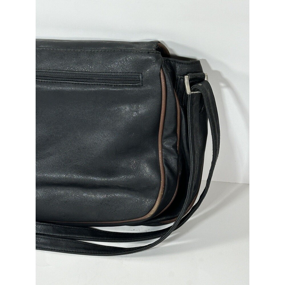 VTG Monte Carlo 1925 Grand Prix de Monaco Messenger Bag Leather 1990s Distressed - Picture 7 of 13